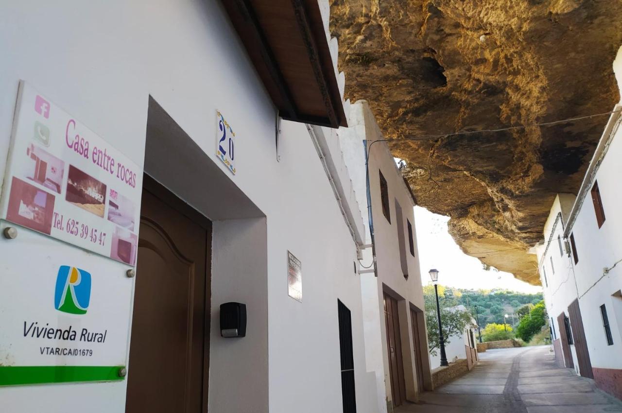 Casa Entre Rocas Setenil Setenil De Las Bodegas Bagian luar foto